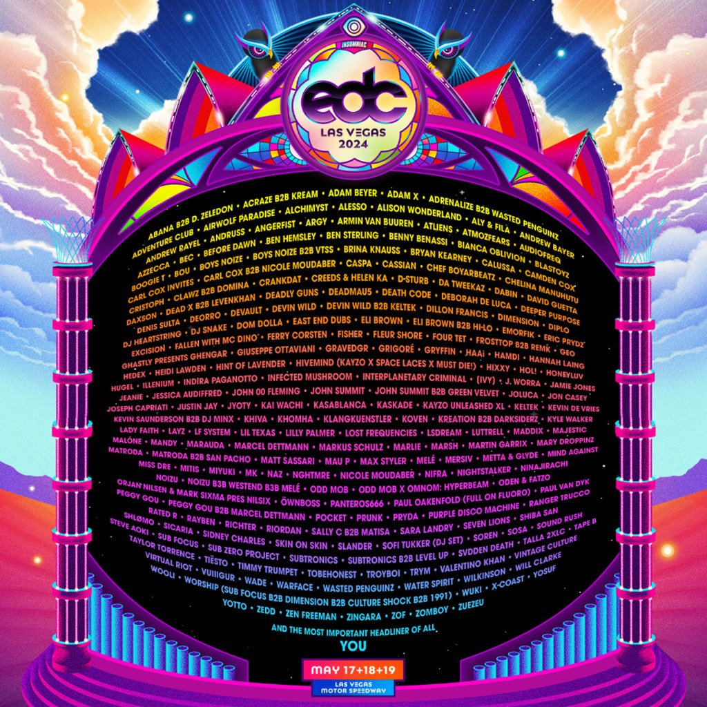 2024 EDC Las Vegas