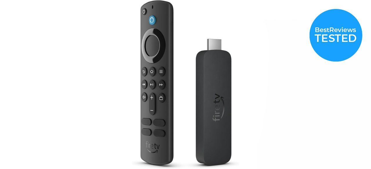 Amazon Fire TV Stick 4K Max on white background