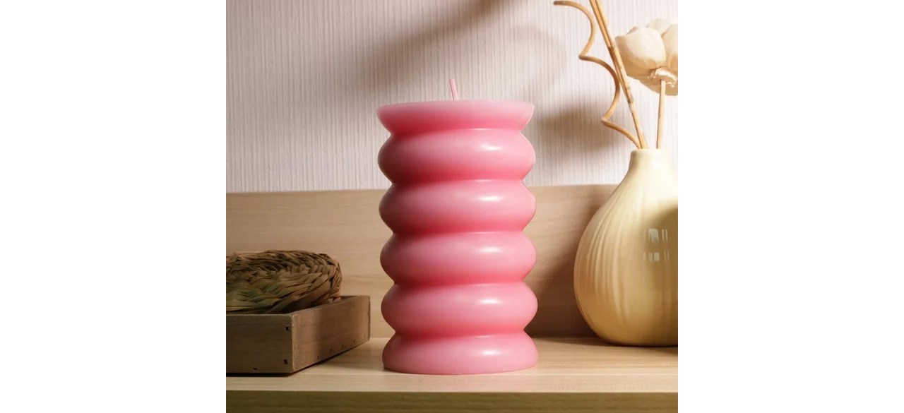 Better Homes & Gardens Unscented Pillar Candles