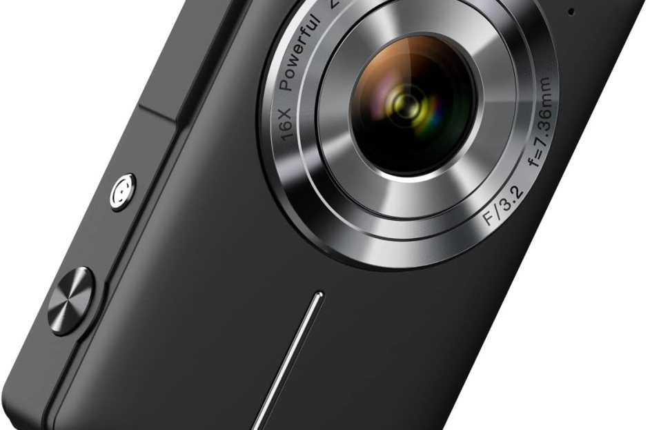 black slim digital camera under 100