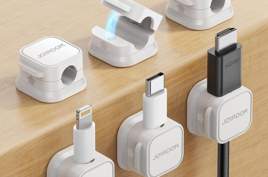 white square magnetic cord organizer