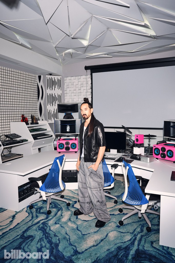 Steve Aoki photographed April 17, 2024 in Las Vegas.