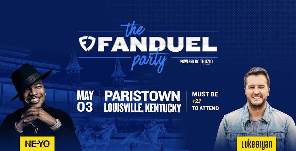 Ne-Yo & Luke Bryan to headline FanDuel Kentucky Derby Party