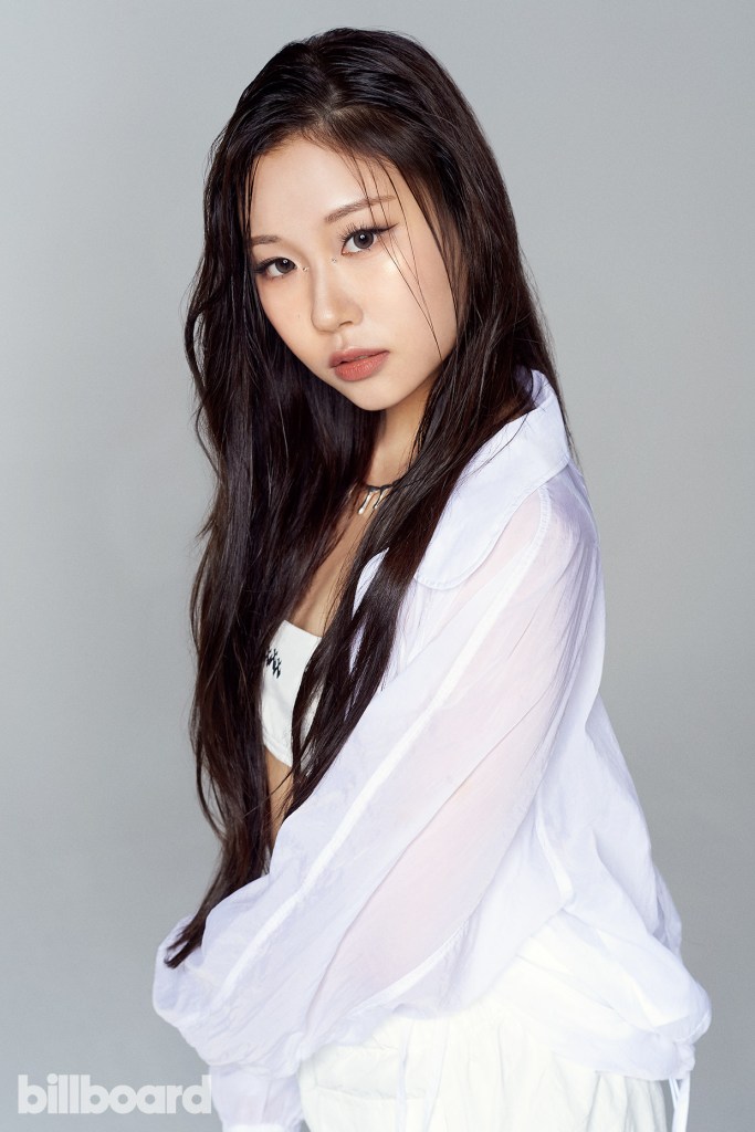 Ilee of VVS photographed April 15, 2024 at Brakio Studio in Seoul.