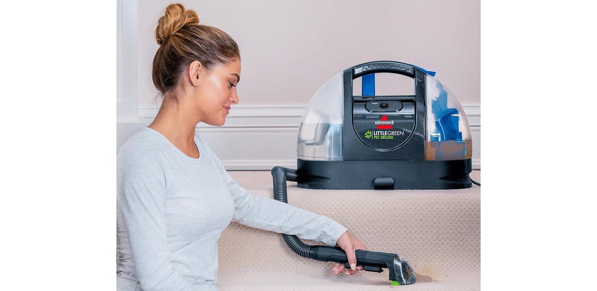 Bissell Little Green Pet Deluxe Portable Carpet Cleaner