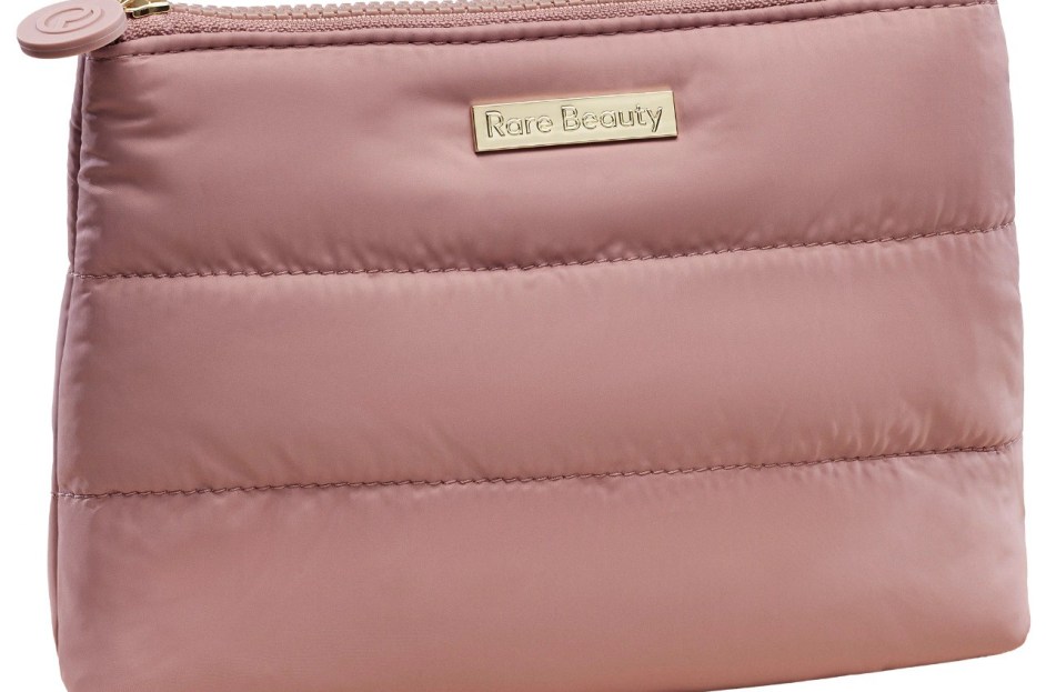Travel-Friendly Rare Beauty Puffy Makeup Bag Is a Must-Have