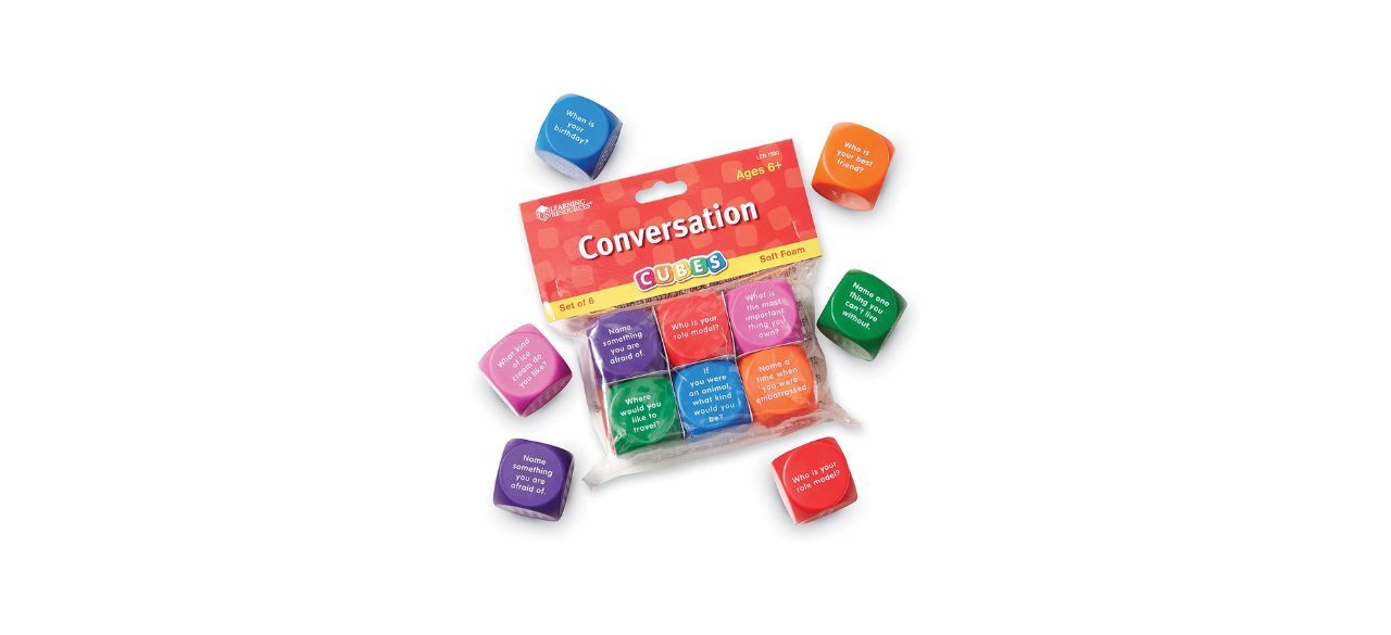 Learning Resources Conversation Cubes