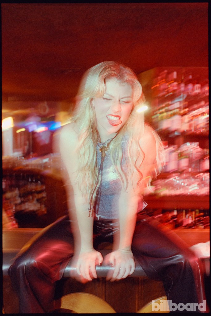 Dasha photographed April 25, 2024 at The Comedy Chateau in Los Angeles.