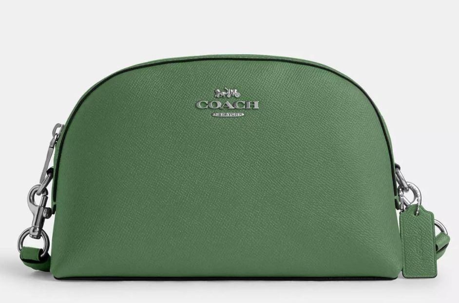 green madi crossbody coach bag