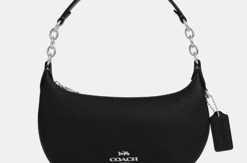 black mini payton coach purse