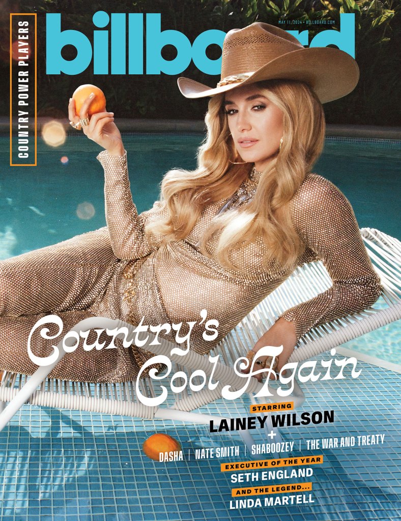 Lainey Wilson Billboard Cover Issue 7 May 11, 2024