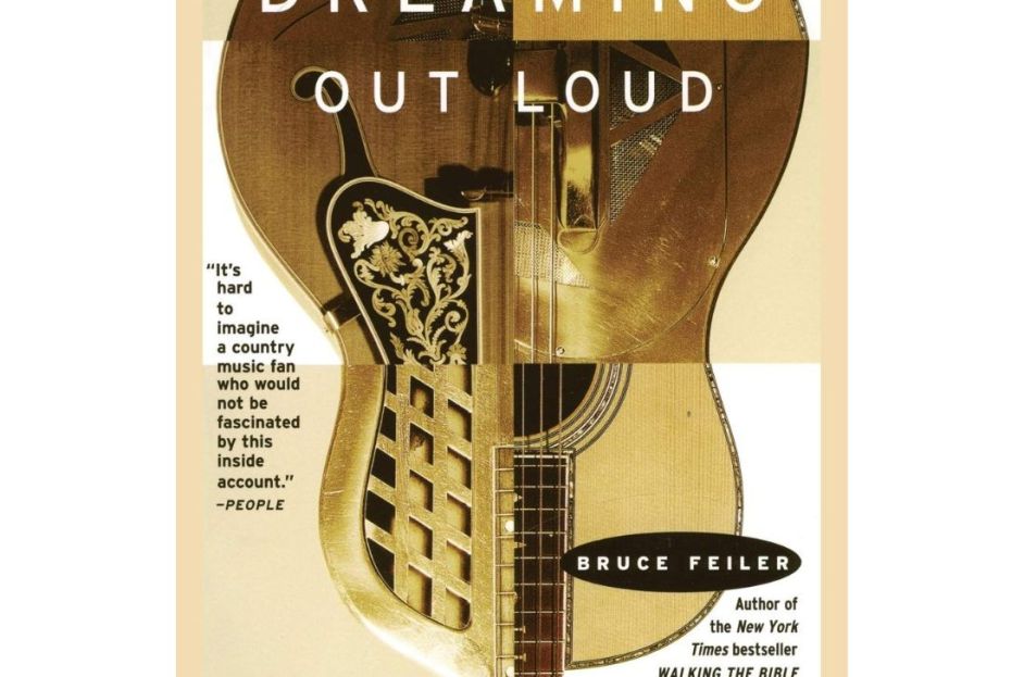book cover with photo of guitar