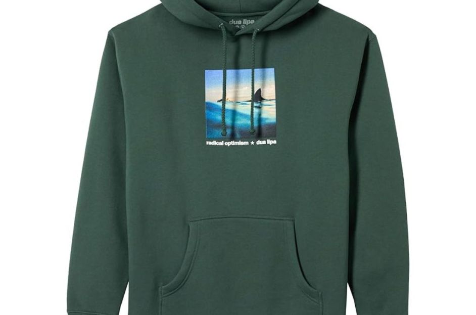 green dua lipa amazon hoodie