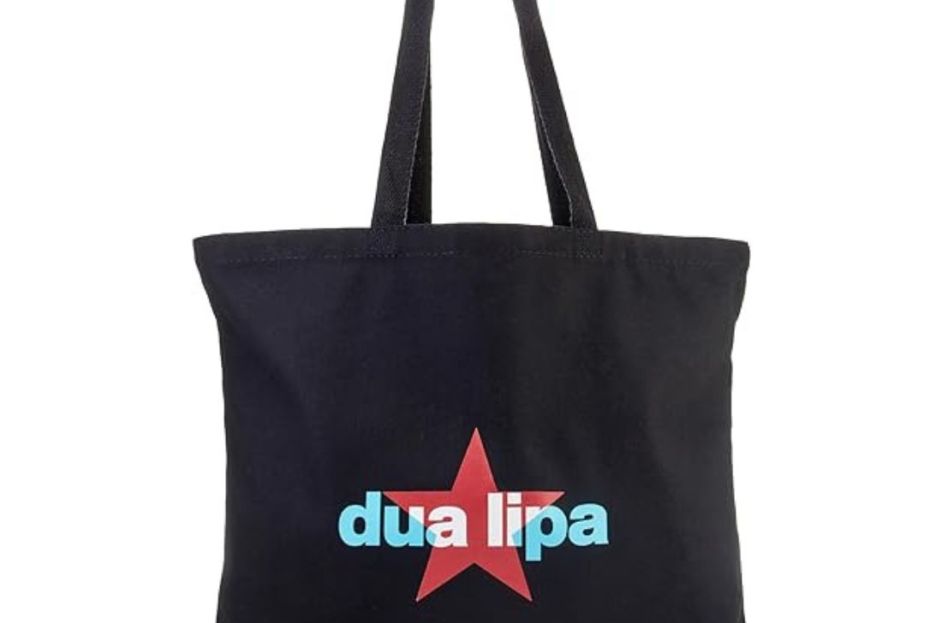 black dua lipa tote