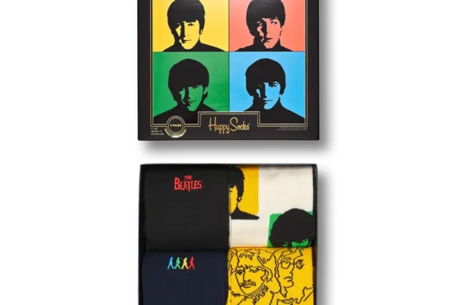 four pack of beatles socks
