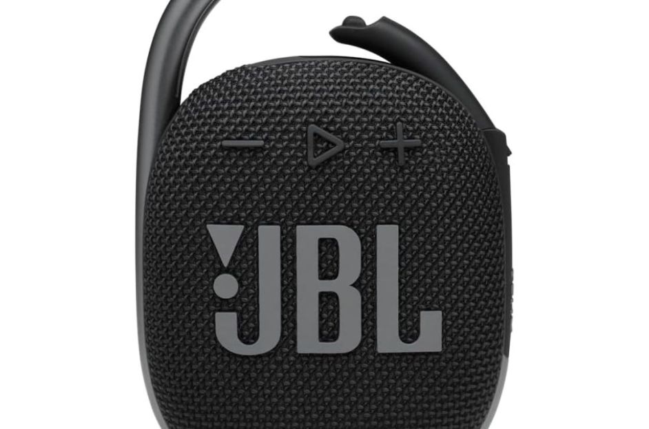 black waterproof outdoor speaker