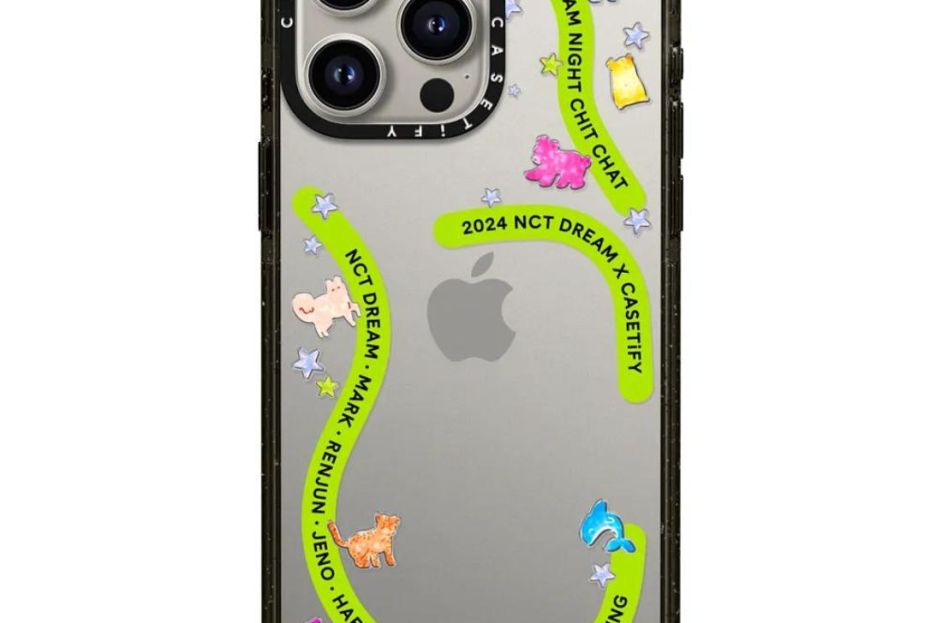 clear case with NCT Dream iphone case