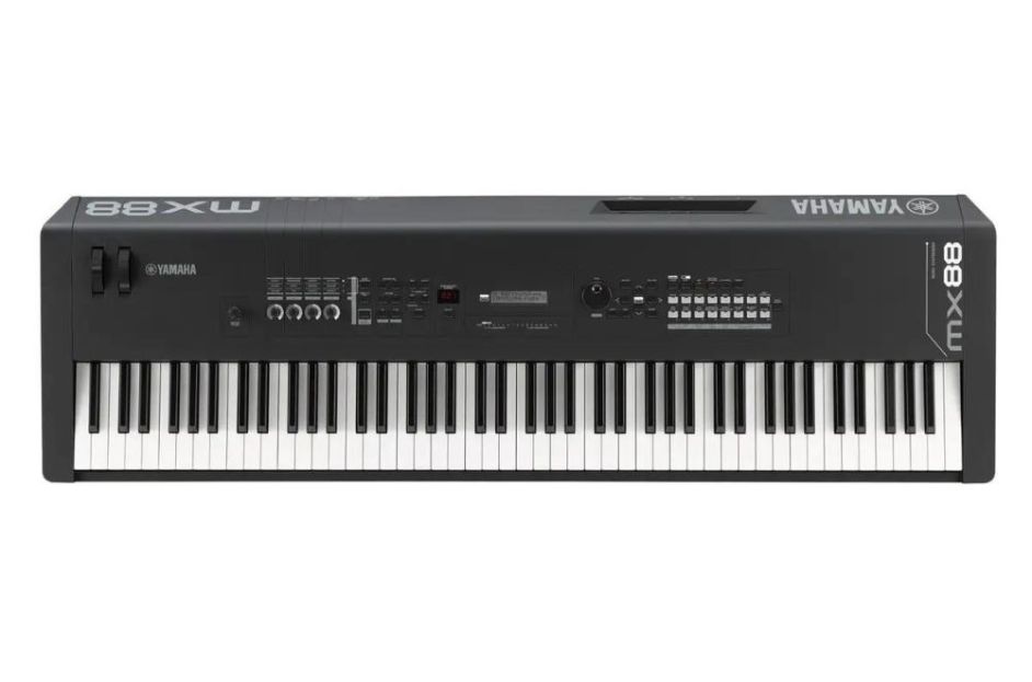 black and white piano