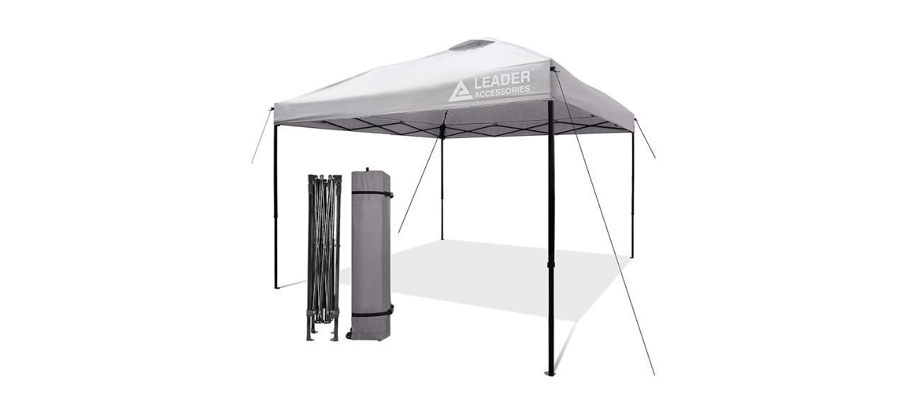 Leader Accessories Silver Pop-Up Canopy Tent