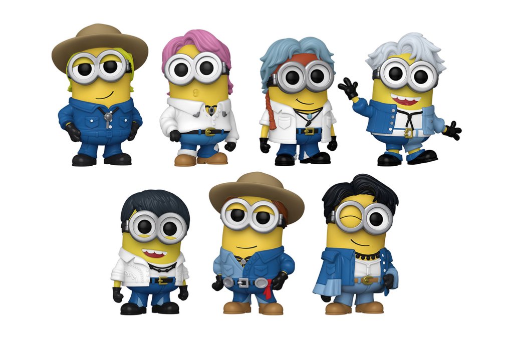BTS x Despicable Me 4 Funko Pop