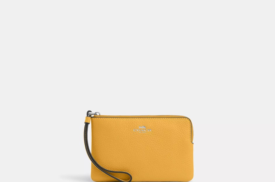 Coach $22 Wristlet for Phone, Cards, Cash & More: Shop Now