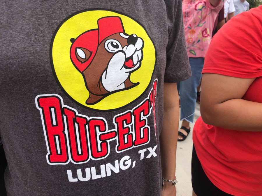 Ribbon cutting held for the new Buc-ee's travel center in Luling, Texas, on June 10, 2024. (KXAN Photo/Ed Zavala)