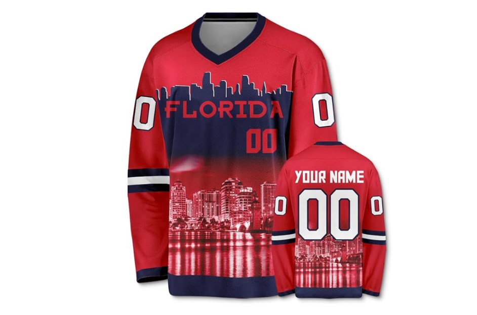 Ariana Grande Attends Stanley Cup in Florida Panthers Jersey: Shop Now