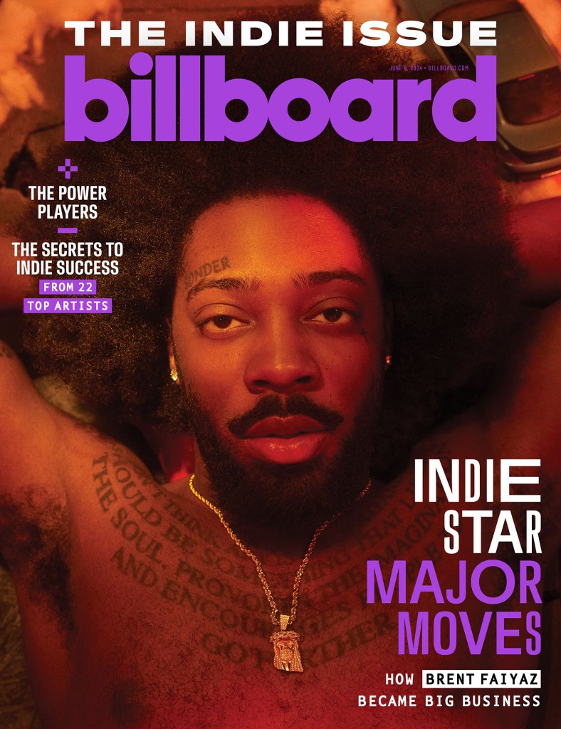 Brent Faiyaz Billboard Magazine Cover June 8, 2024