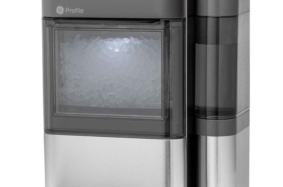 stainless steel ge 2.0 opal nugget ice maker