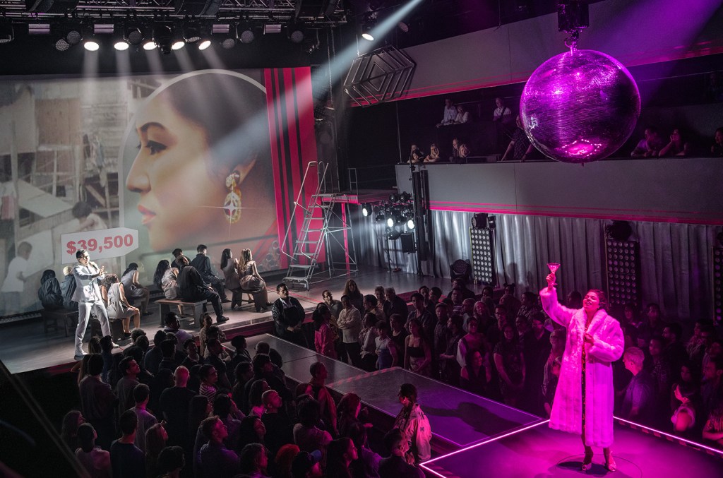 Conrad Ricamora, Arielle Jacobs and the cast of