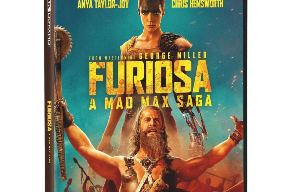 4k dvd cover of furiosa