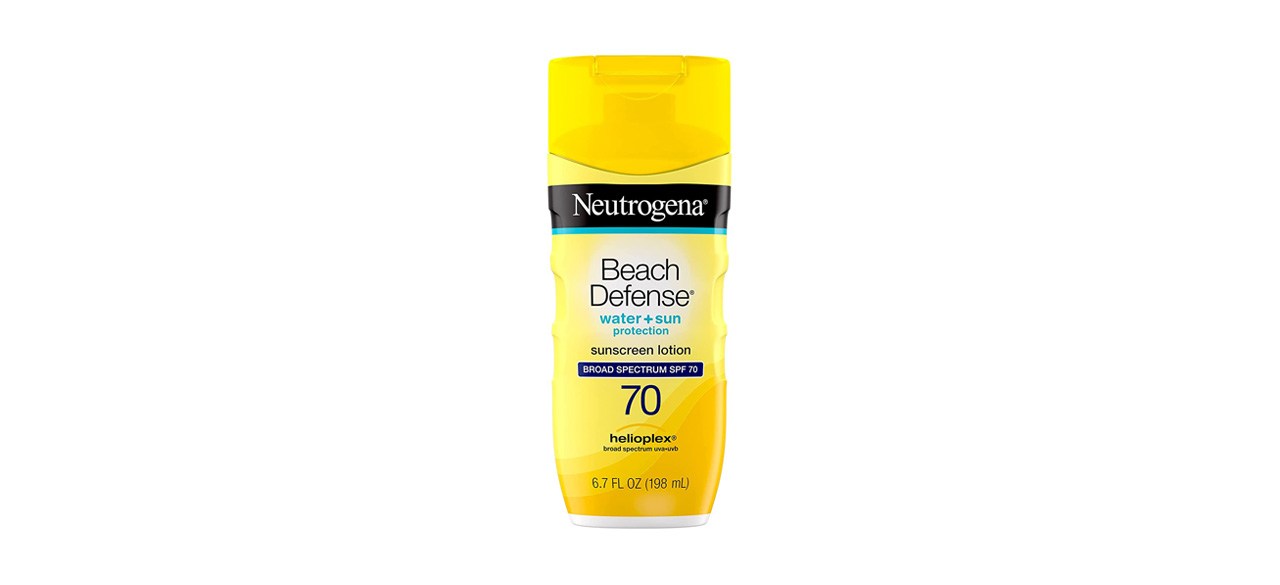 Neutrogena Beach Defense Water-Resistant Face and Body SPF 70 Sunscreen Lotion
