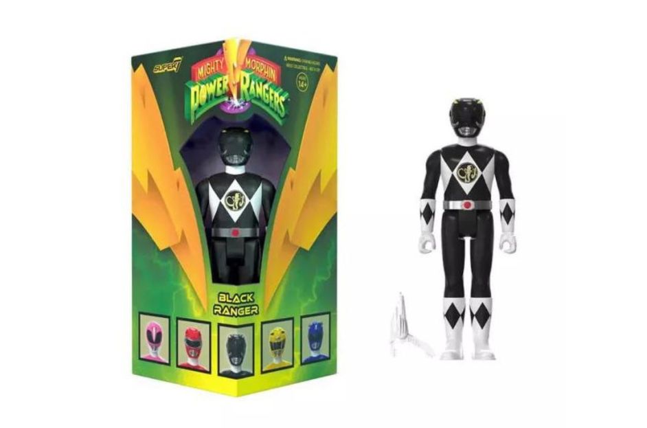 black power ranger action figure