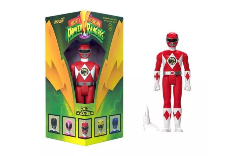 red power ranger action figure