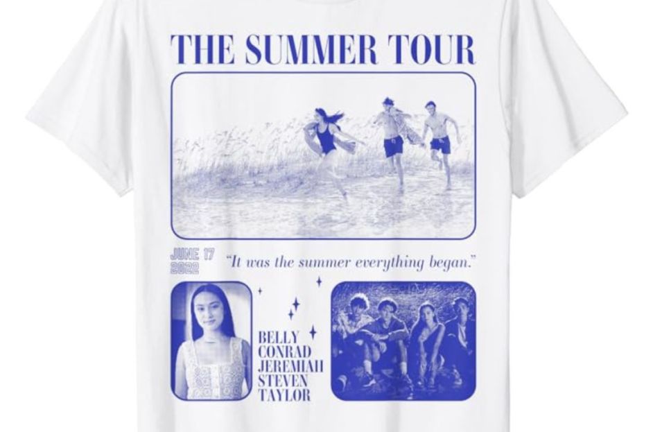 the summer i turned pretty graphic t-shirt