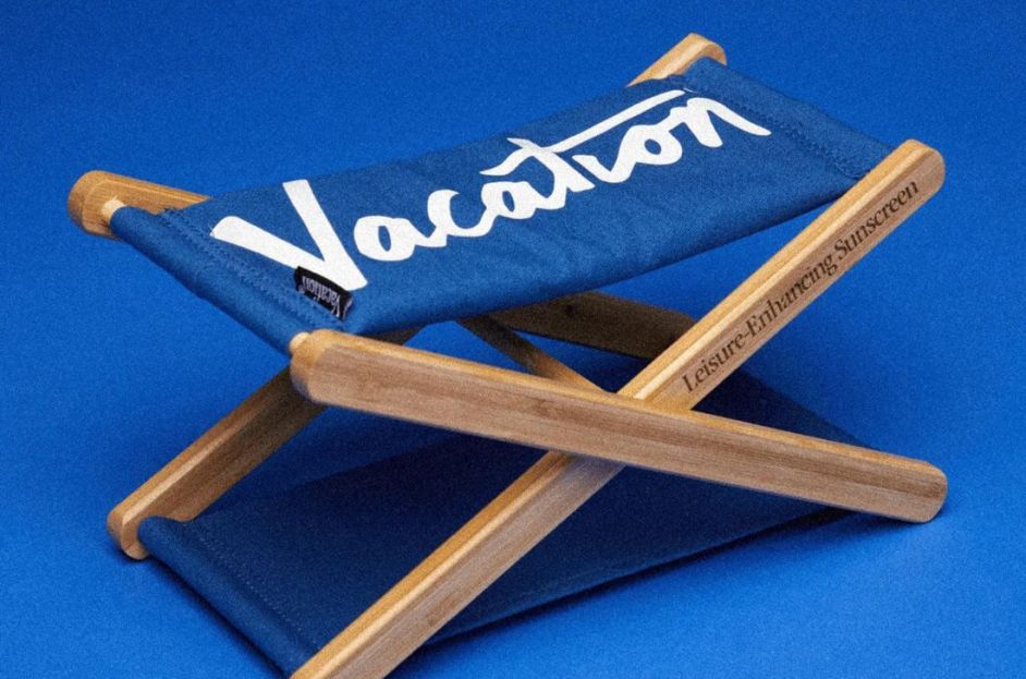 blue vacation head hammock