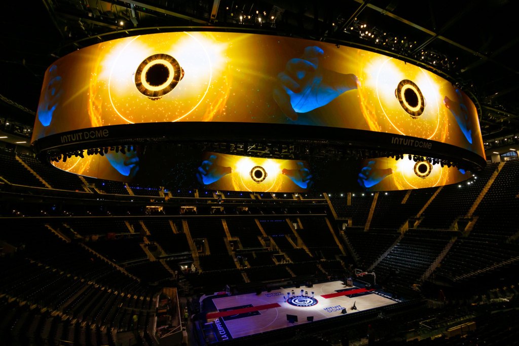 Intuit Dome’s Halo Board