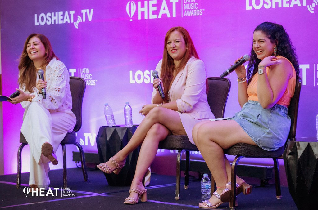 Lina Caceres, Jessica Roiz and Ingrid Fajardo