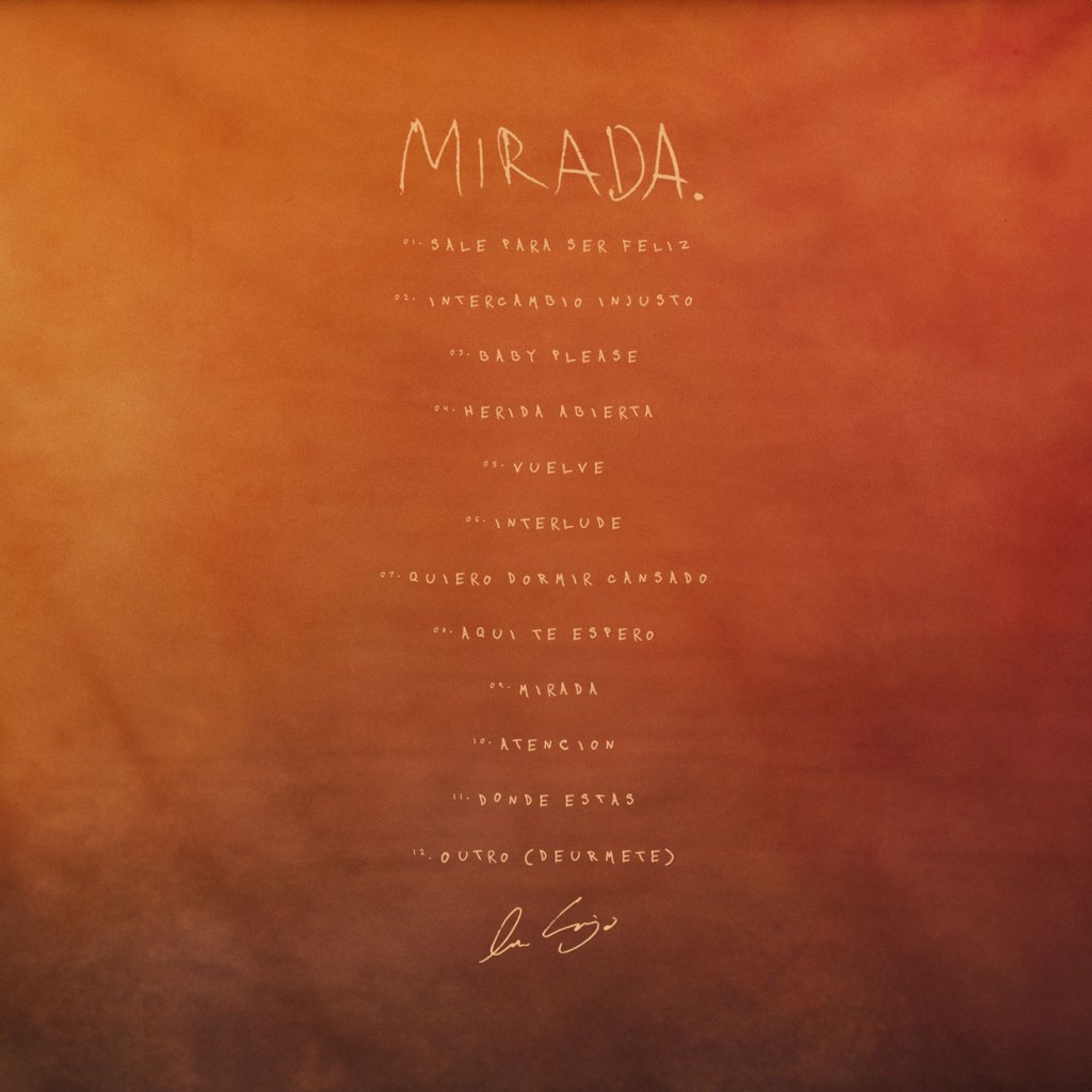 Ivan Cornejo Mirada Tracklist.jpg