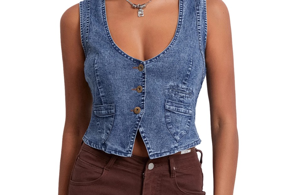 Where to Buy Kacey Musgraves' Denim Vest Online