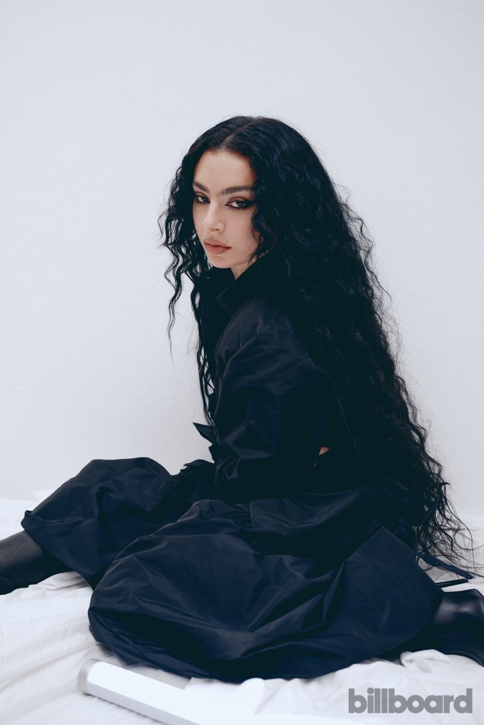 Charli xcx photographed July 4, 2024 at Loft Studios in London.