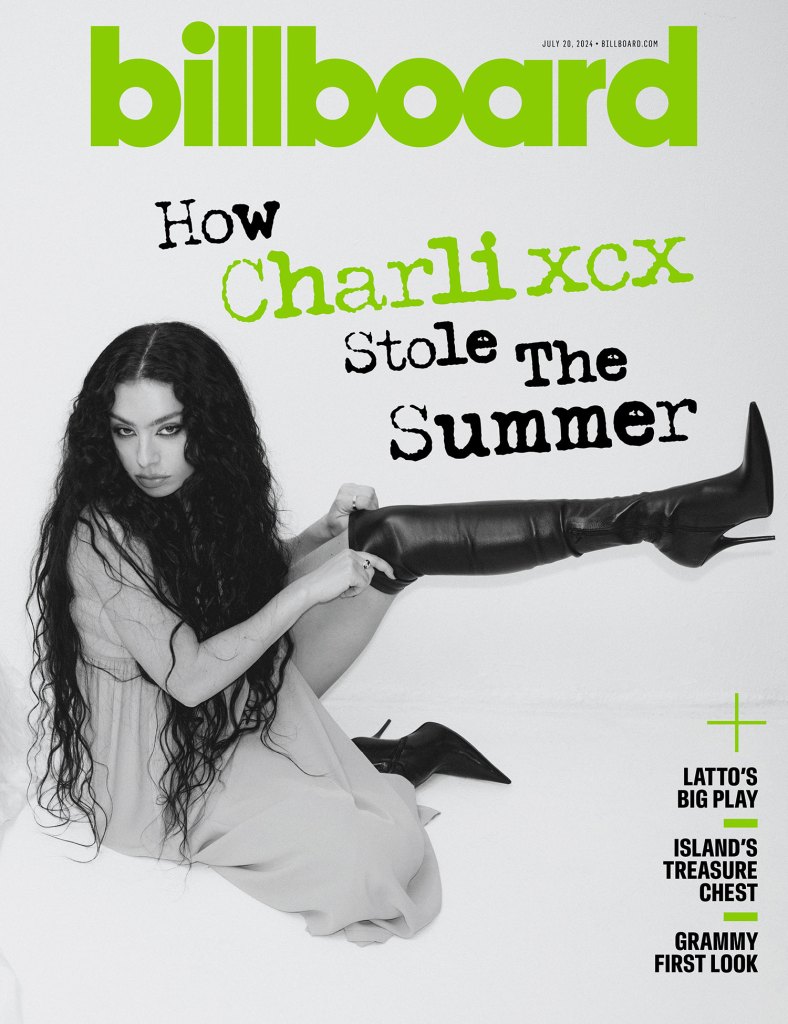 Charli xcx Billboard Magazine Cover July 20, 2024