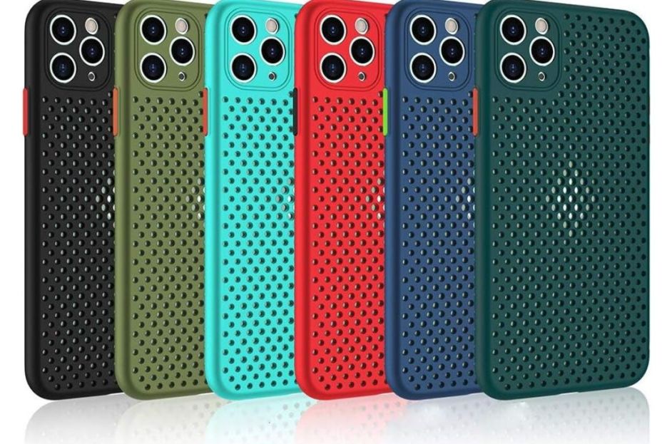 different colored iphone heat dissipation cases