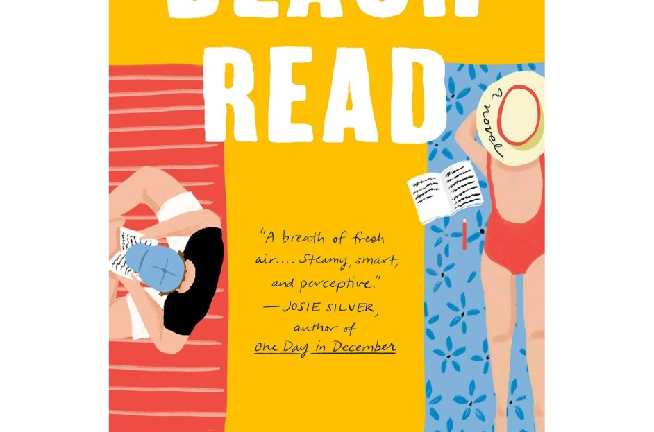 yellow beach read book cover