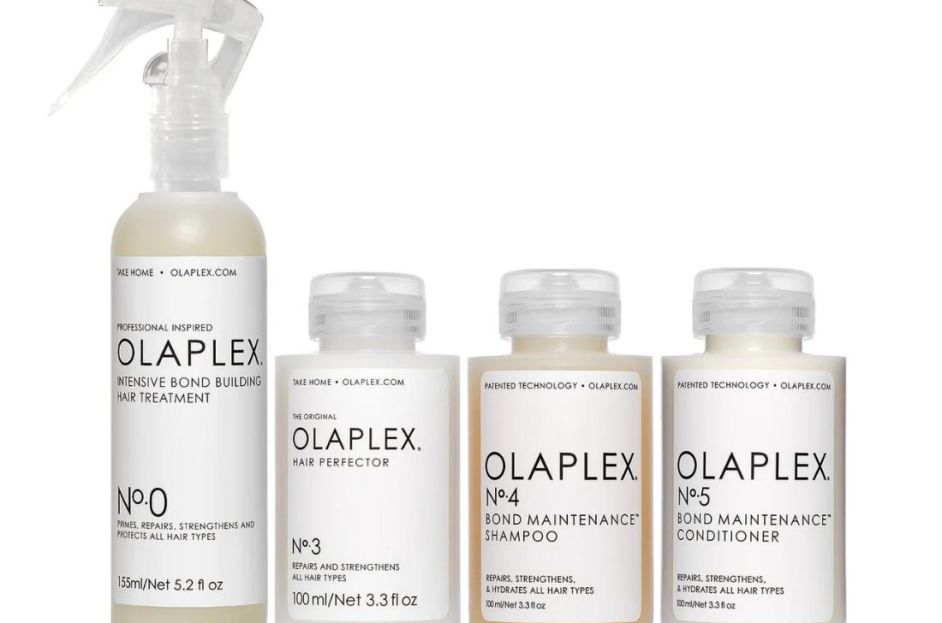olaplex shampoo and conditioner bottles