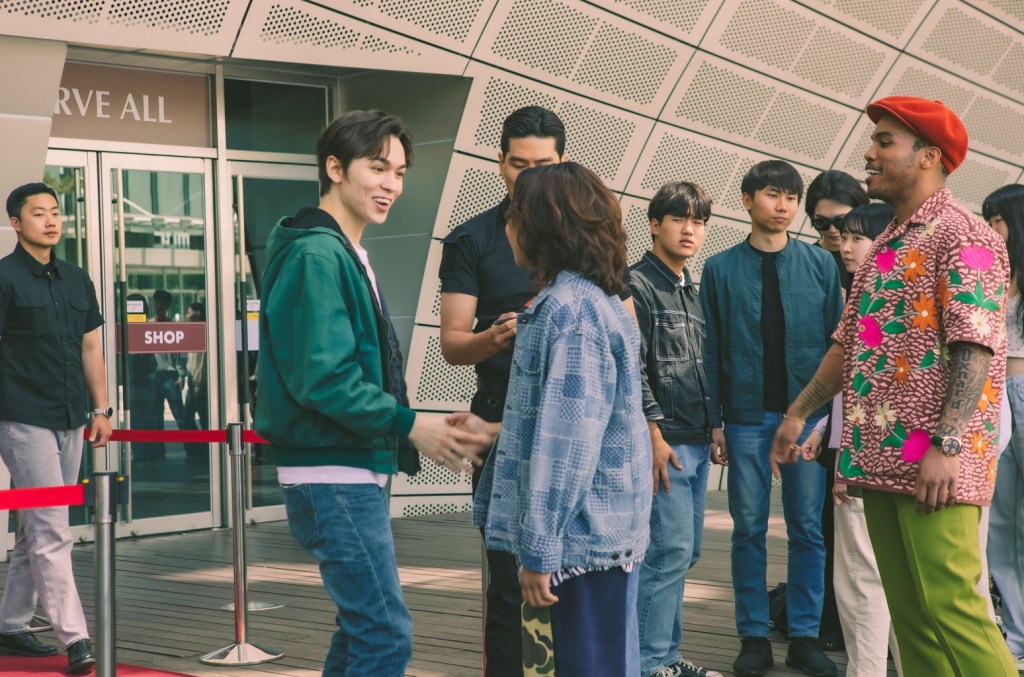 Seventeen's Vernon in the movie 'K-POPS.'