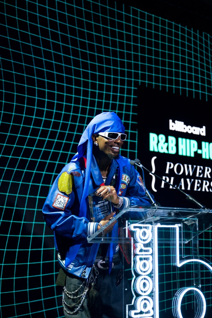 Playboi Carti at Billboard's R&B Hip-Hop Power Players at The Times Square EDITION on September 05, 2024 in New York, New York.