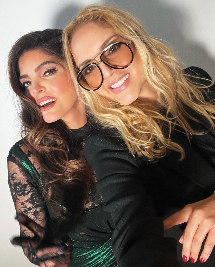 Ana Bárbara (left) and Zavala