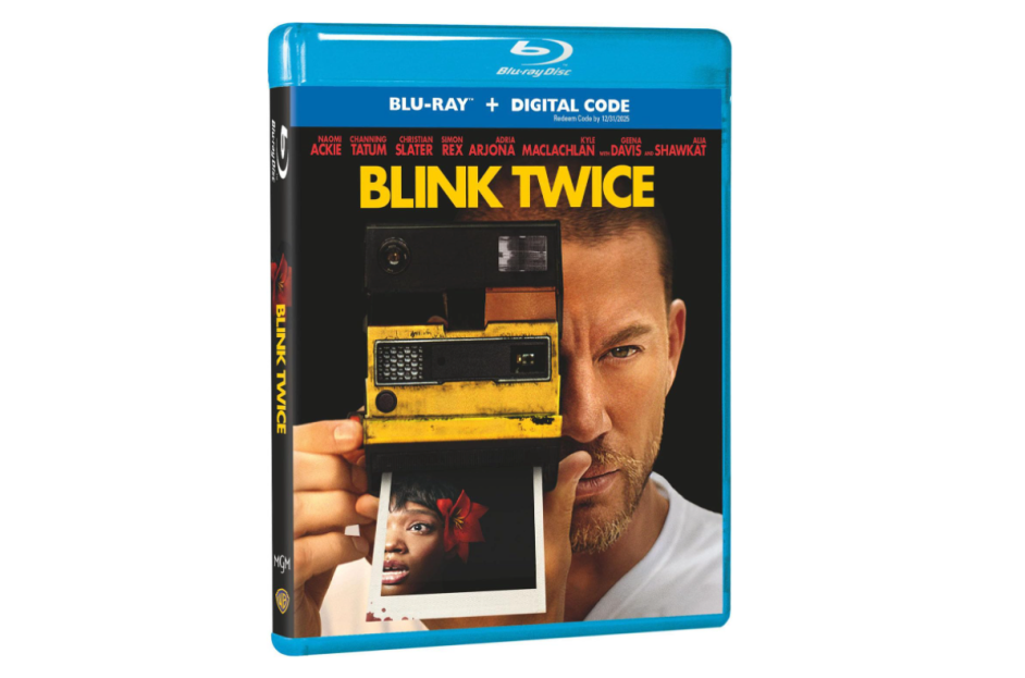 blink twice blu-ray cover with channing tatum