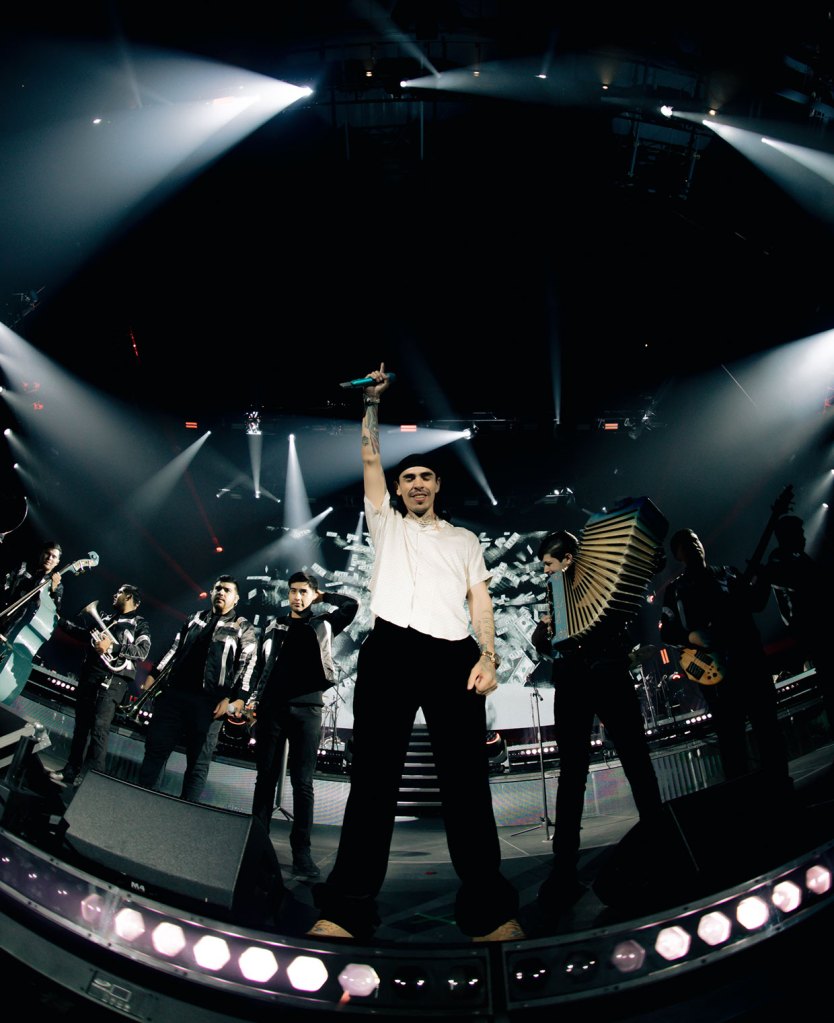 Codiciado performing at Toyota Arena on May 3, 2024 in Ontario, Calif.